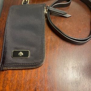 Kate Spade New York card case lanyard